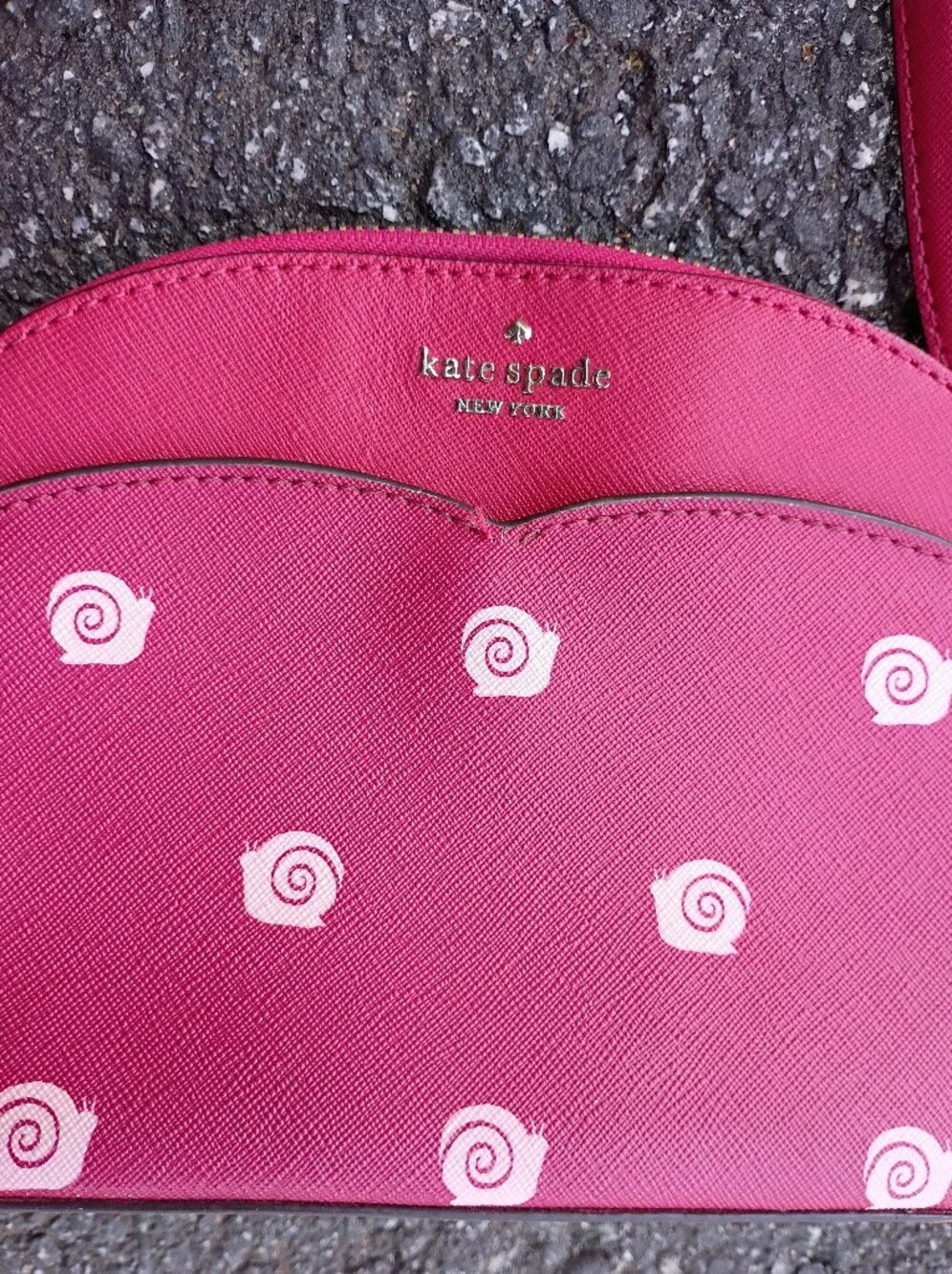 Kate Spade Leather Snail